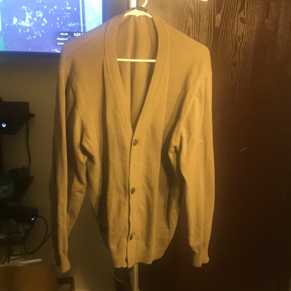 Haggar cardigan sweater